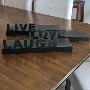 4/$20 Deal!🥳Live, Love, Laugh Floating Shelves